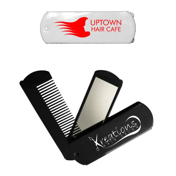 Union Printed Folding Travel Mirror & Comb Set-mijuprint-mijubuy-미주프린트-미주바이