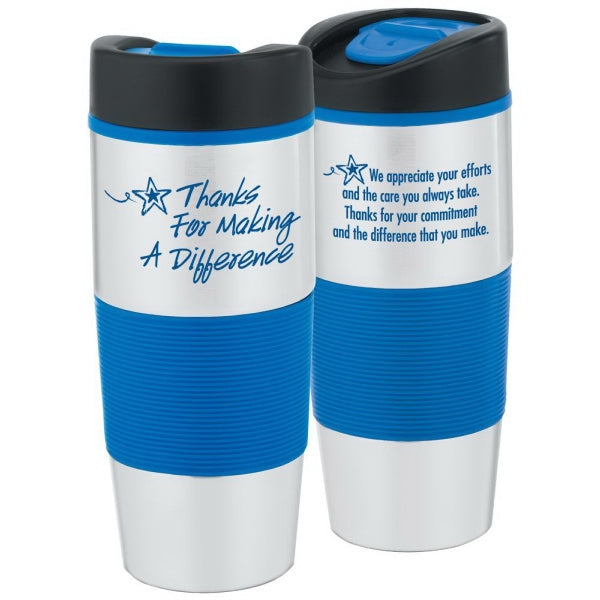 Stainless Steel Color Grip Travel Tumbler 14Oz-mijuprint-mijubuy-미주프린트-미주바이