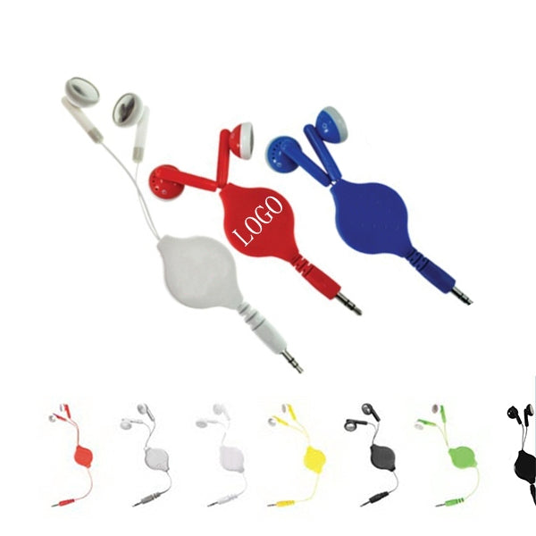 36" Retractable Ear Buds-mijuprint-mijubuy-미주프린트-미주바이