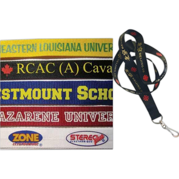 Silkscreened polyester lanyard-mijuprint-mijubuy-미주프린트-미주바이