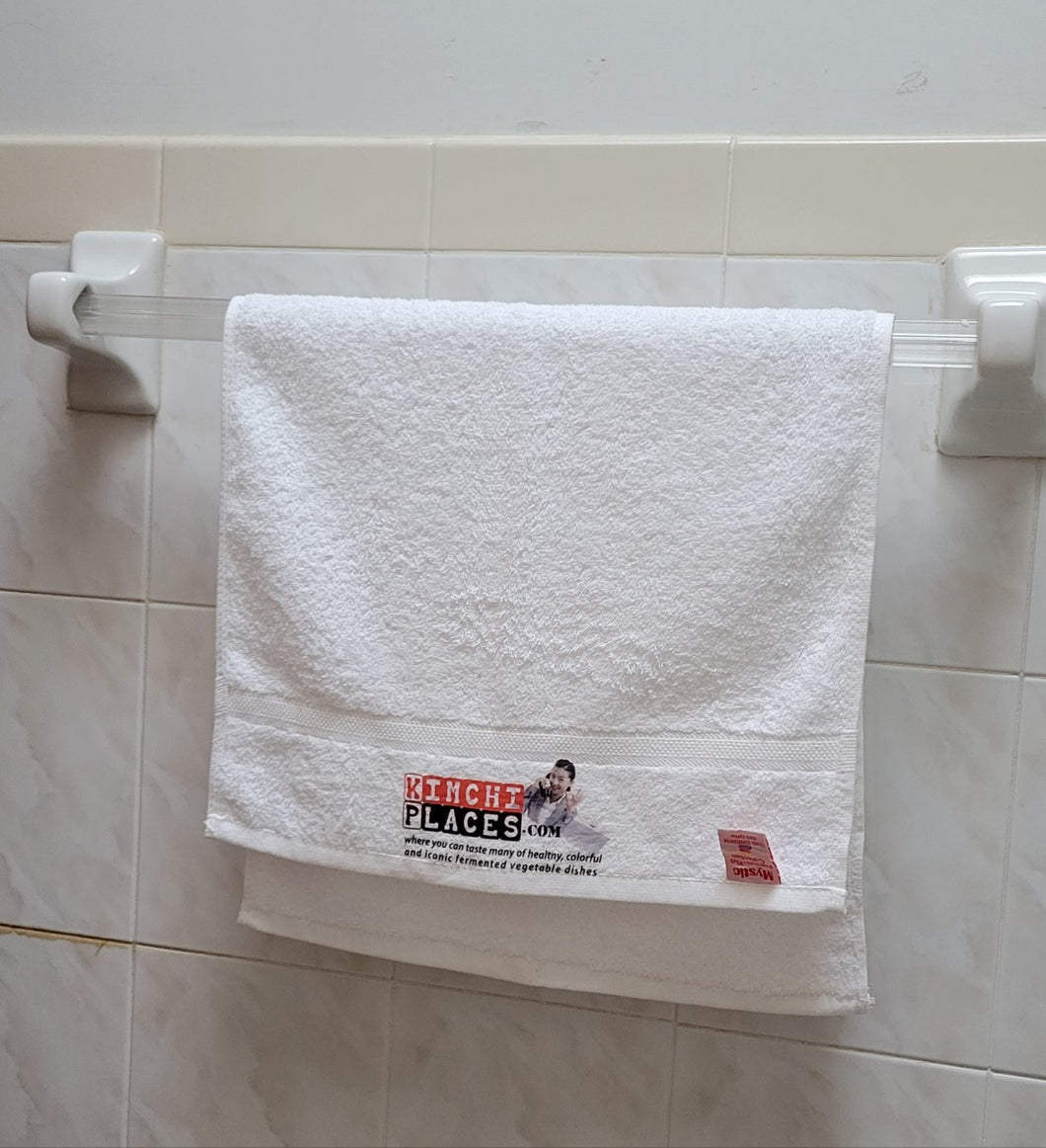 g|Towels,100% Cotton, High Quality ,White, Full Color Screen Printed