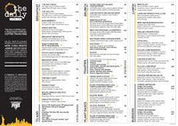 890X630mm(35.04X24.8") Large Menu Stand