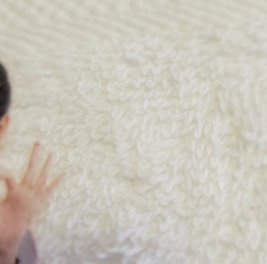 g|Towels,100% Cotton, High Quality ,White, Full Color Screen Printed