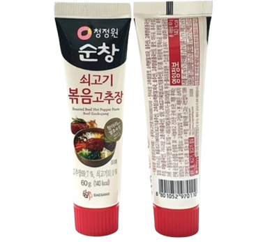 청정원 순창쇠고기볶음 고추장,60g튜브,30개:10박스