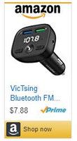 VicTsing 차량용 블루투스 FM 송신기