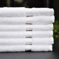 Towels,100% Cotton, High Quality ,White, Full Color Screen Printed