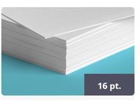 Luxurious Raised Foil Printing on 16 pt. Premium Matte Cover Paper