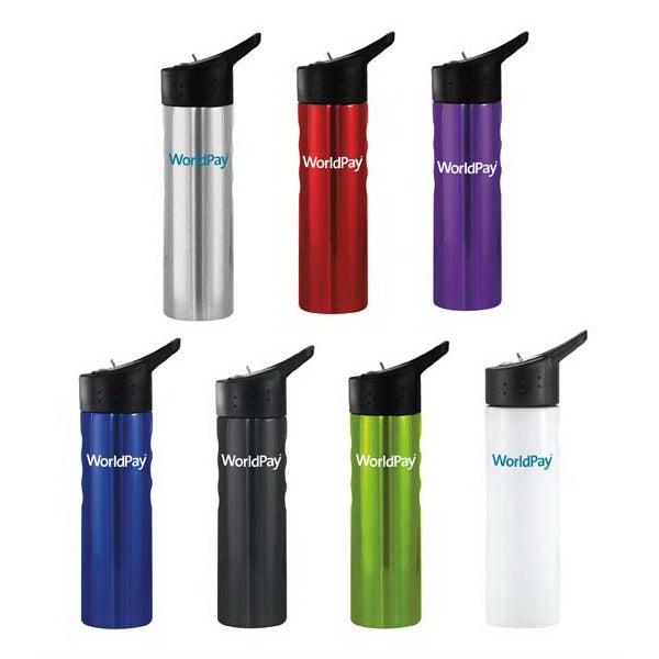 24 oz grooved Stainless G-Storm Water Bottle w/handle-mijuprint-mijubuy-미주프린트-미주바이