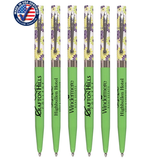 Certified USA Made, Retro Flower Power Design Twister Deluxe-mijuprint-mijubuy-미주프린트-미주바이