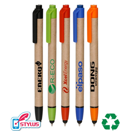 Union Printed, "Recycled Paper" Stylus Click Pen-mijuprint-mijubuy-미주프린트-미주바이