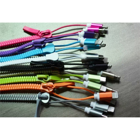 Zipper-sharp USB Charging Cable-mijuprint-mijubuy-미주프린트-미주바이