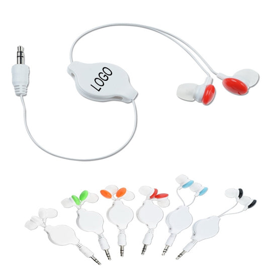 Color Dot Retractable Ear Buds-mijuprint-mijubuy-미주프린트-미주바이