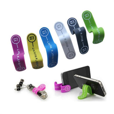 Multi-functional Mobile Phone Holder earphone cable clip-mijuprint-mijubuy-미주프린트-미주바이
