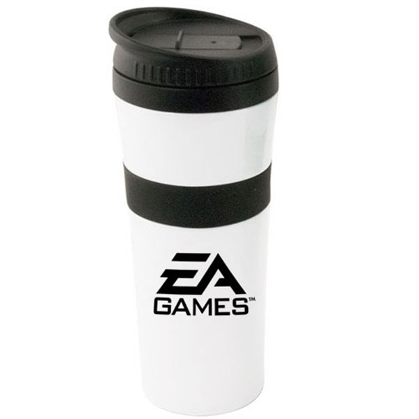 화이트 스틸 텀블러, 20 oz. 화이트 스테인리스 텀블러