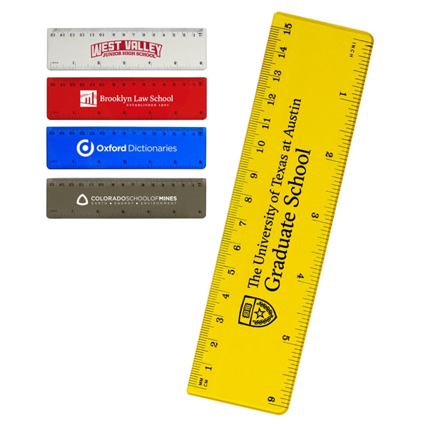 Translucent 6" Ruler-mijuprint-mijubuy-미주프린트-미주바이