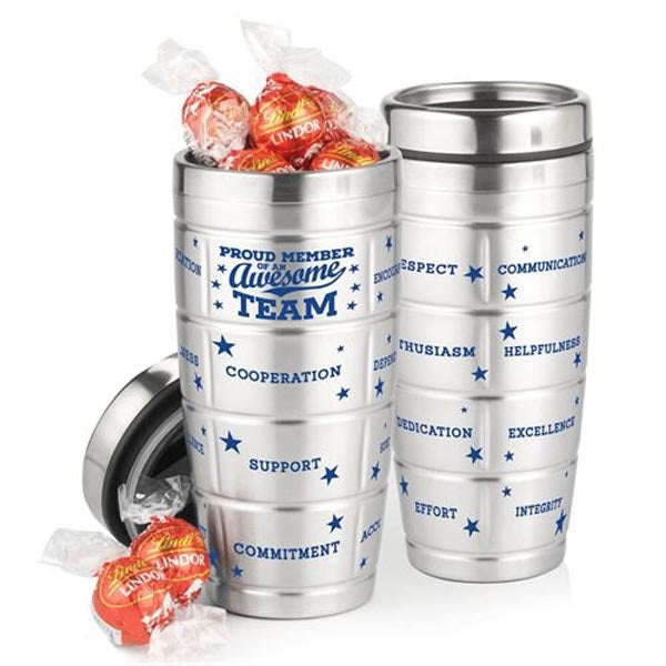 Stainless Steel Message Tumbler & Chocolates-mijuprint-mijubuy-미주프린트-미주바이