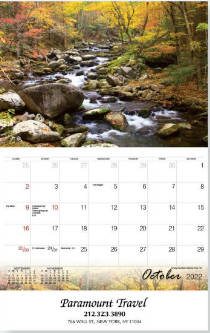 달력(카렌다),2026년 미주용 벽걸이 소형(11.5") 중철형/스프링형 카렌다... SKU:  MWC8CC11.5