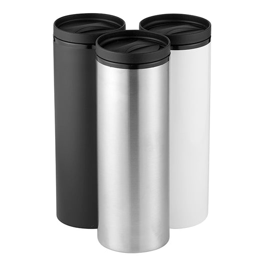 휴대하기 기분좋은 원통형 이중벽 고급 텀블러