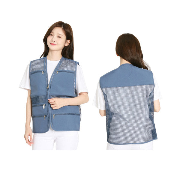 25 Pcs of Unisex Four Seasons Work Wears Mesh Designed Uniform