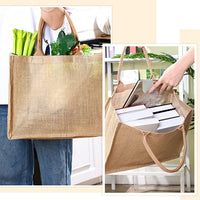 Burlap Tote Bag