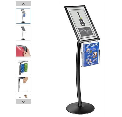 포켓 메뉴스탠드 11 x 17"