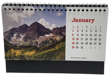 미주용 탁상용 소량주문형 칼렌다(미국경치: American Scenery)