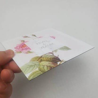 금은박형 고급 청첩장: 인쇄후 무료배송, 봉투포함