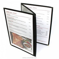 식당,바용 메뉴북 인쇄, 6페이지, 비닐 커버북 세트