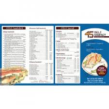 투고메뉴 & 브로셔(Togo menu & Brochures Printing)